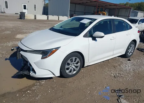 2020 Toyota Corolla Le z USA, uszkodzony, nr VIN 5YFEPRAE9LP051118